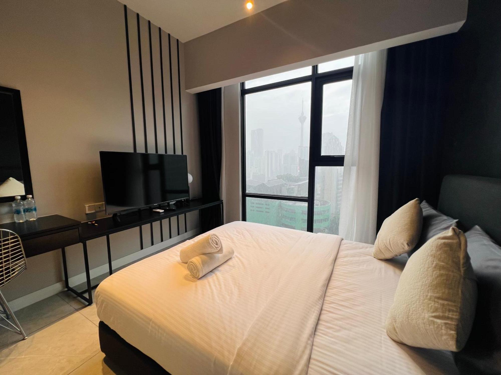 كوالالمبور Popular Suites At Axon Residence Klcc المظهر الخارجي الصورة